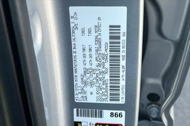 2025 Toyota Tacoma TRD Off-Road