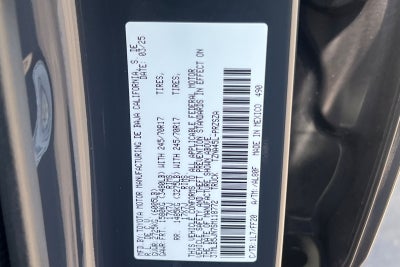 2025 Toyota Tacoma SR5