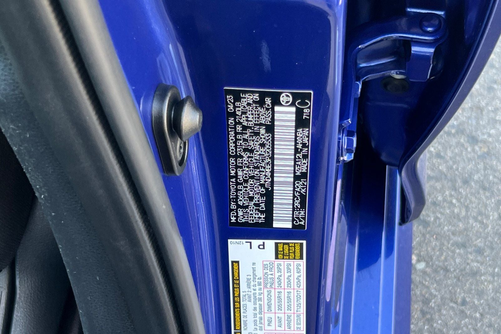 2023 Toyota Corolla Hatchback SE