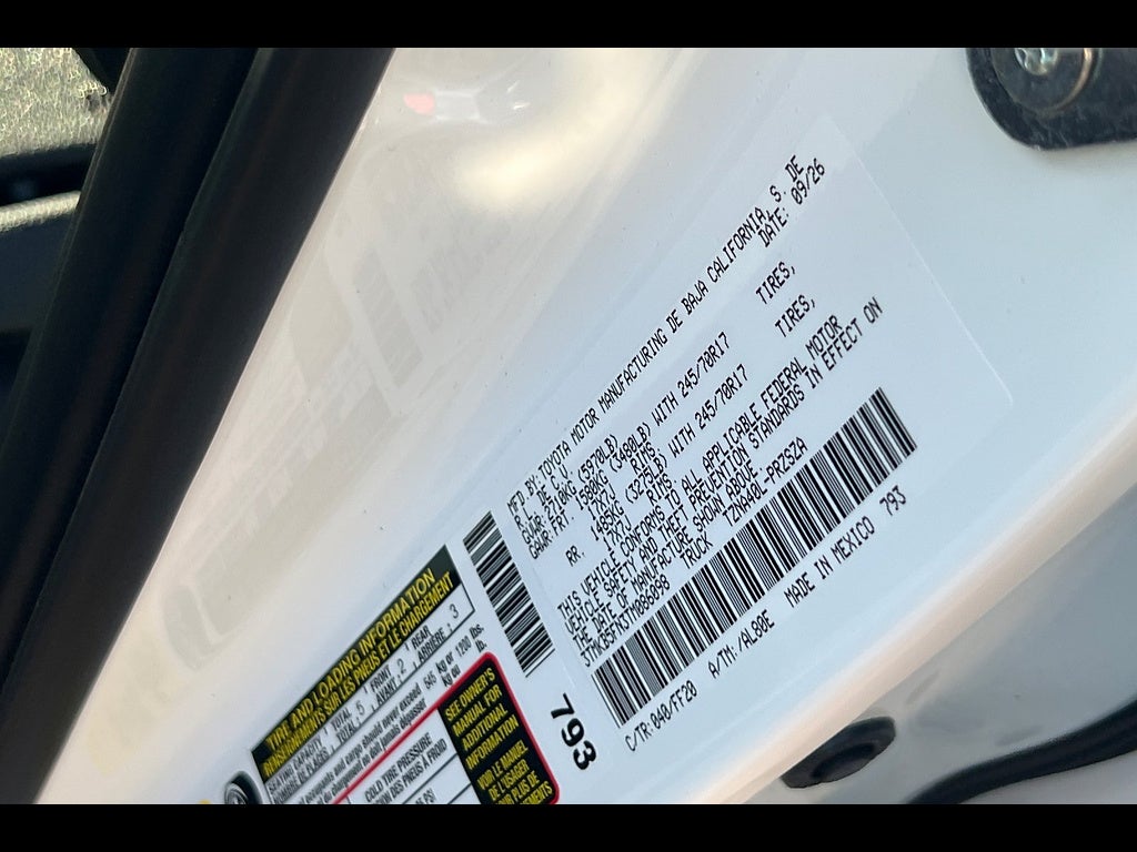 2026 Toyota Tacoma SR5