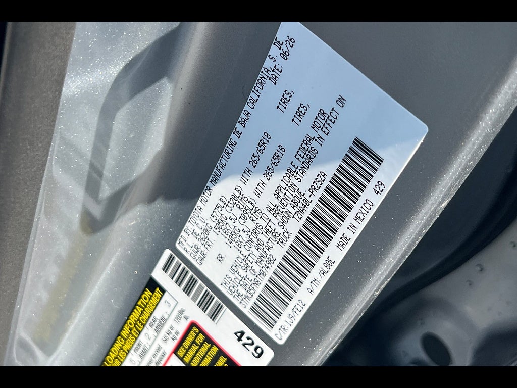 2026 Toyota Tacoma TRD Sport