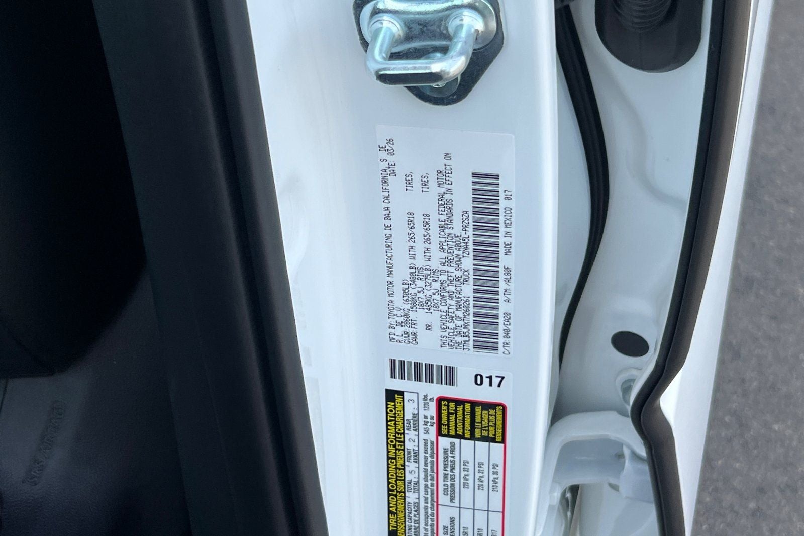 2026 Toyota Tacoma TRD Off-Road