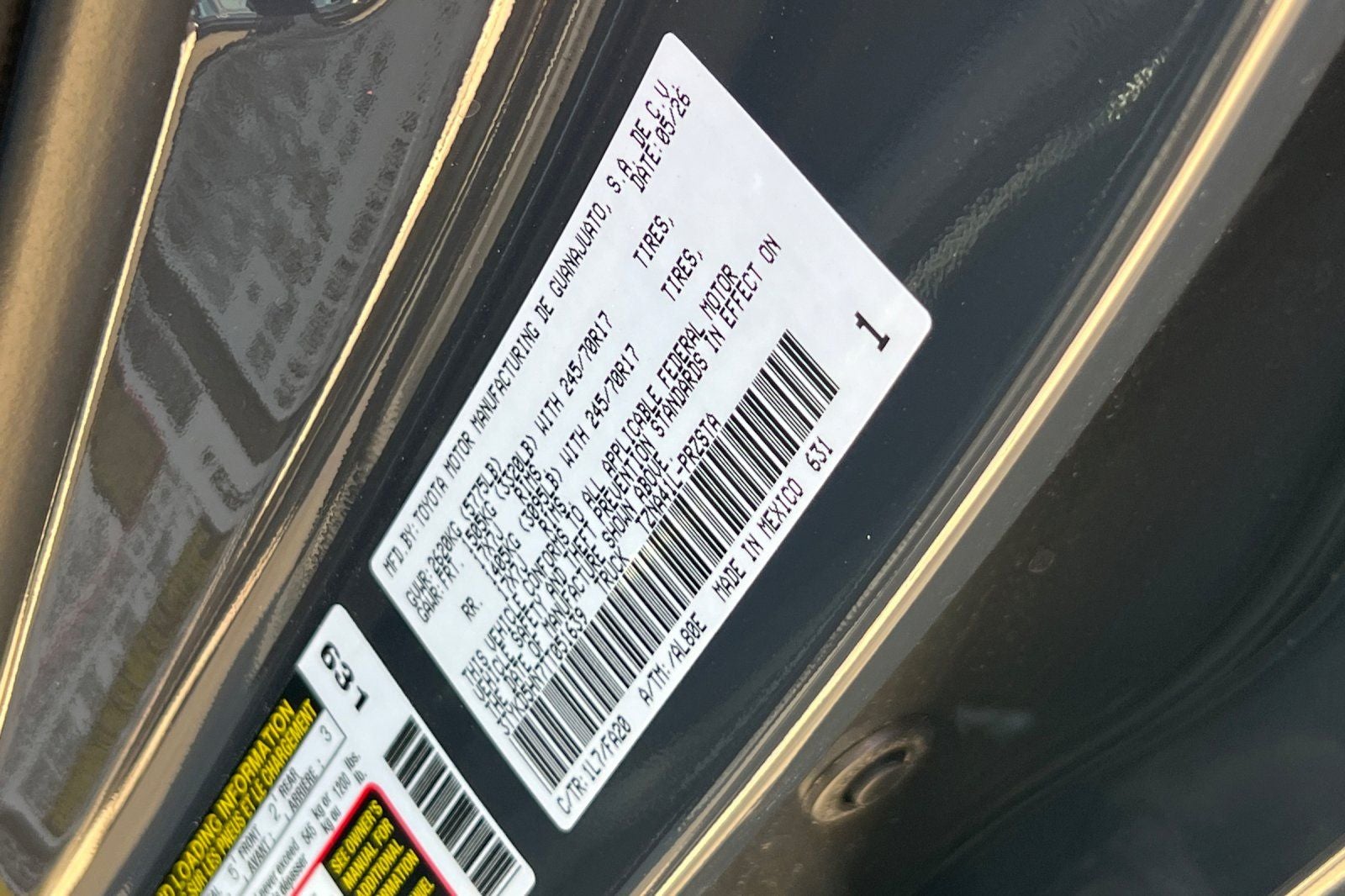 2026 Toyota Tacoma SR