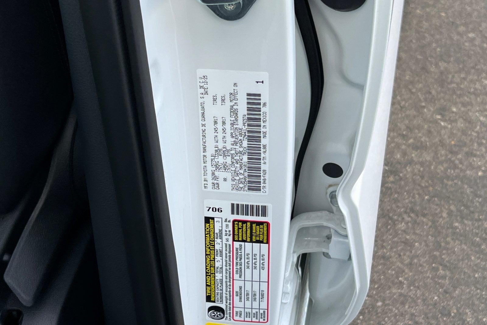 2026 Toyota Tacoma SR