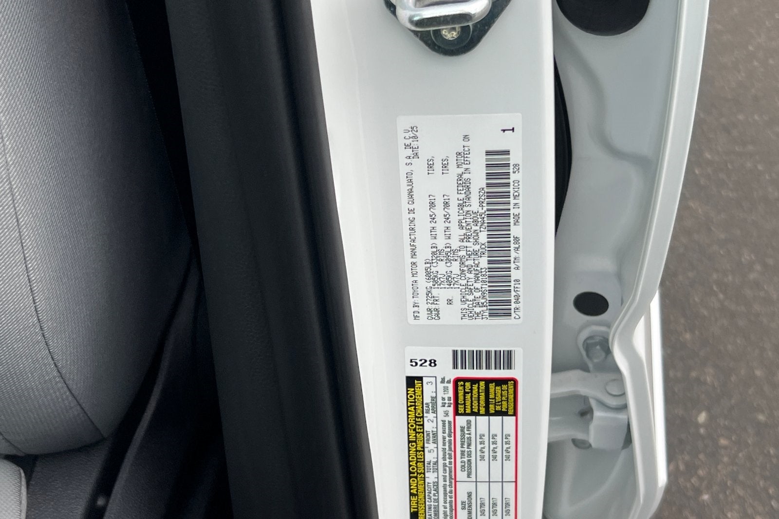 2025 Toyota Tacoma SR5