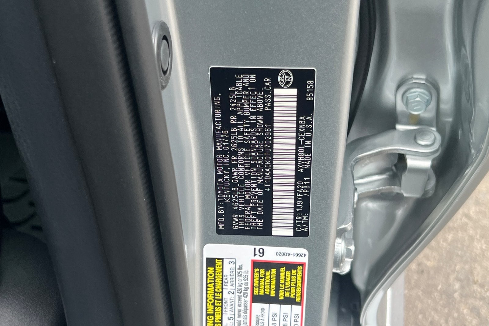 2026 Toyota Camry LE