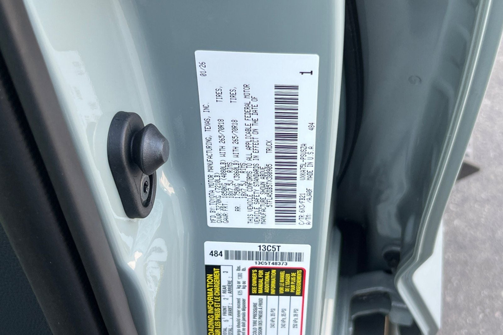 2026 Toyota Tundra SR5