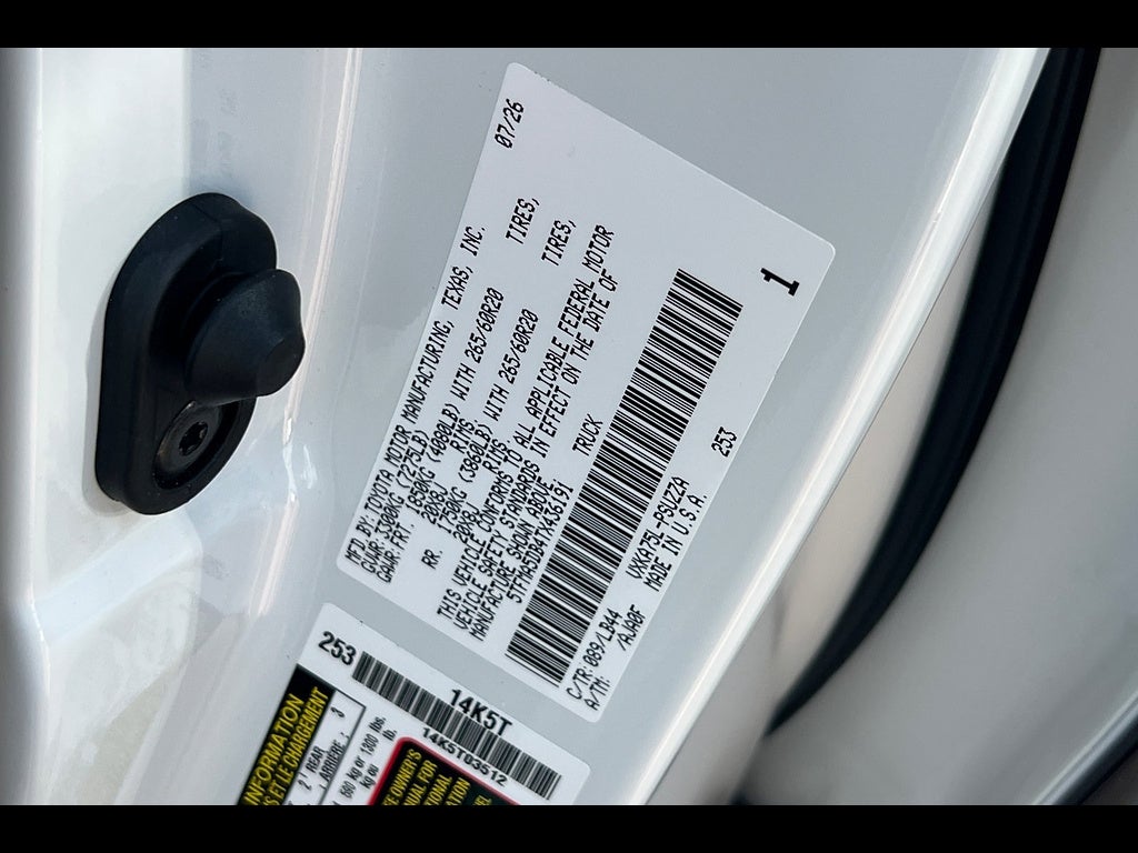 2026 Toyota Tundra 1794 Edition