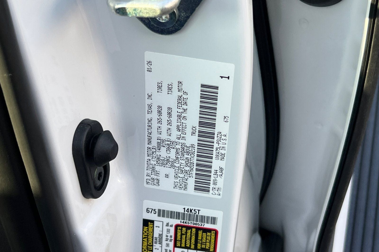 2026 Toyota Tundra 1794 Edition