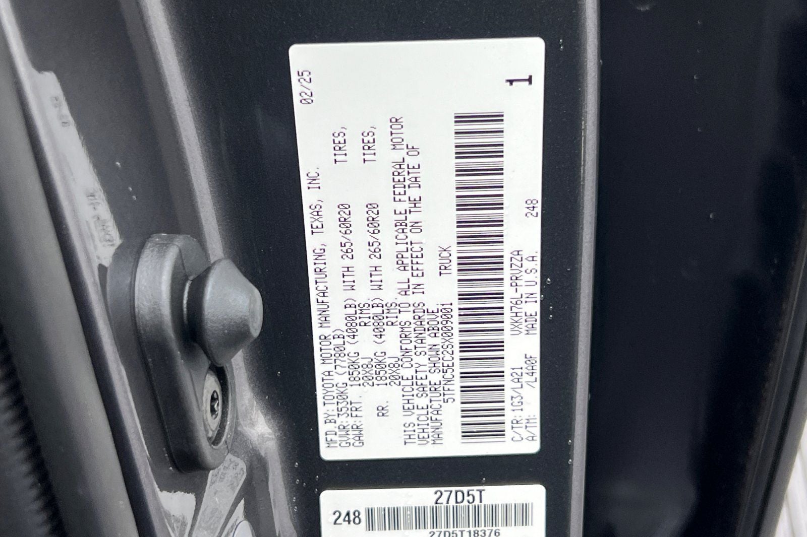 2025 Toyota Tundra i-FORCE MAX Platinum i-FORCE MAX