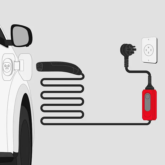 illustration of level3 charging - Visalia Toyota in Visalia CA